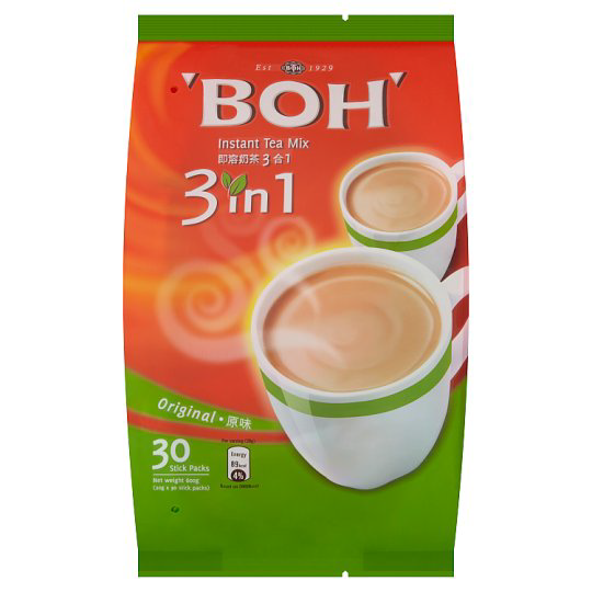 BOH 3 IN 1 INSTANT TEA MIX 30S