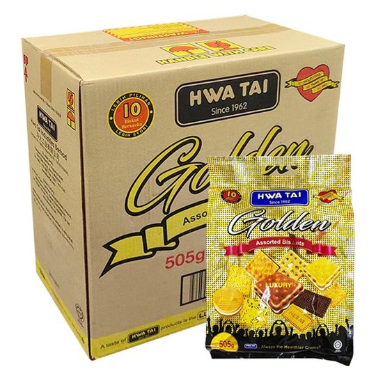 HWA TAI GOLDEN FAMILY ASSORTED 505G (1 Box)