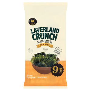 MANJUN LAVERLAND SEAWEED SEA SALT 9X4.5G MANJUN LAVERLAND SEAWEED SEA SALT 9X4.5G