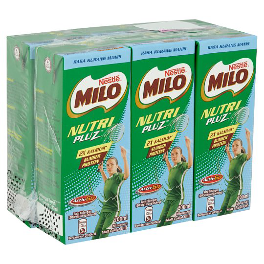 MILO ACTIV-GO NUTRIPLUZ UHT 6x200ML